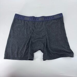 RBX Men's Charcoal Boxer‎ Briefs